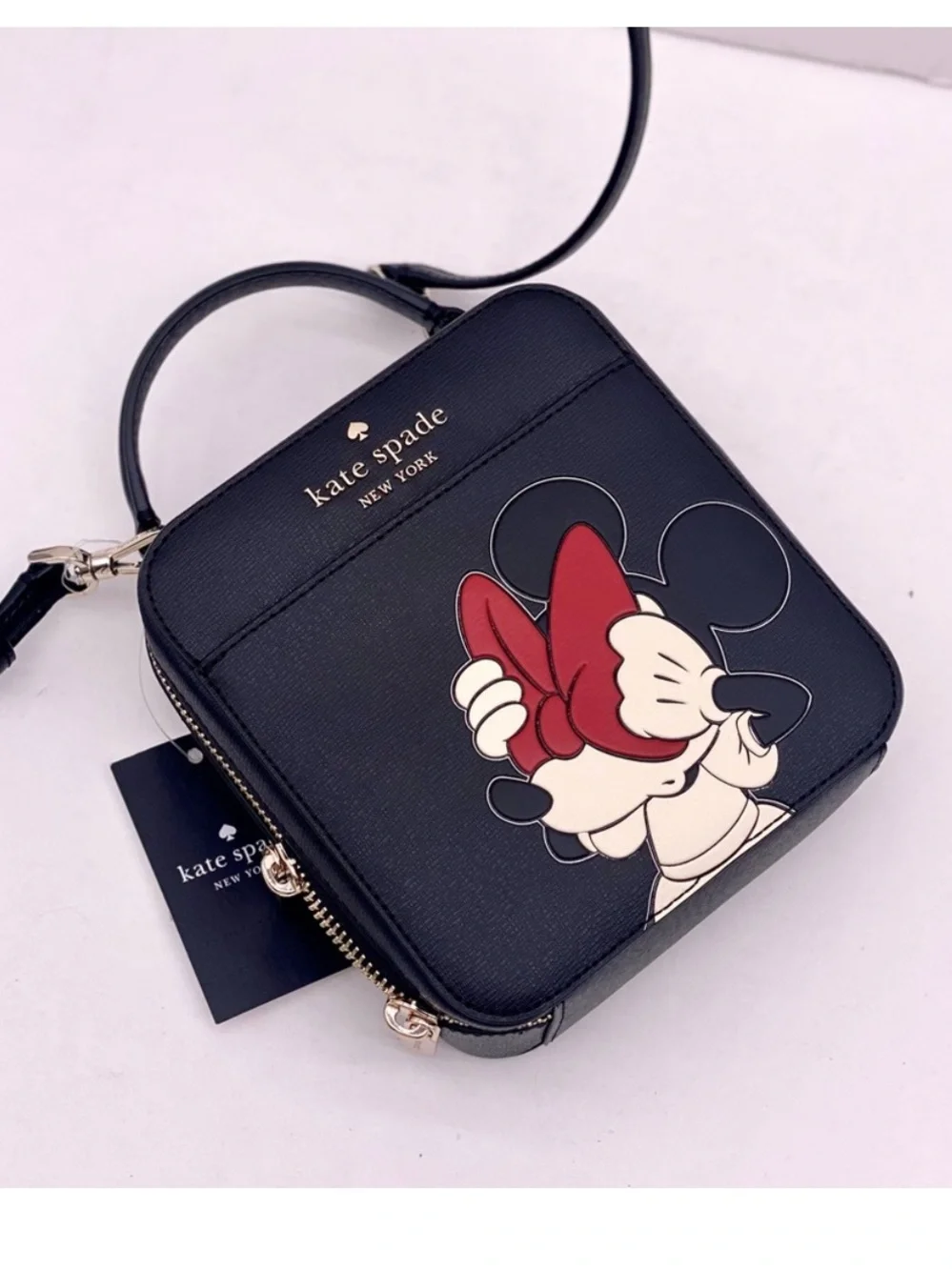 Kate Spade Disney X Kate Spade New York Minnie Mouse Daisy Vanity Crossbody Bag